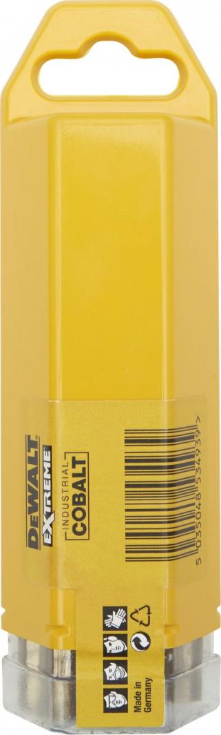Set majash për turielë DeWalt, prej kobalti, cilindrike, 6mm, 10 copë (DT4933)