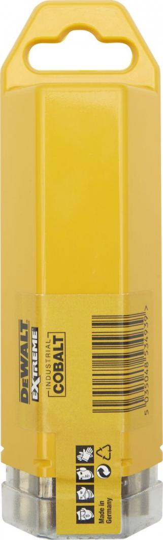 Set majash për turielë DeWalt, prej kobalti, cilindrike, 6mm, 10 copë (DT4933)