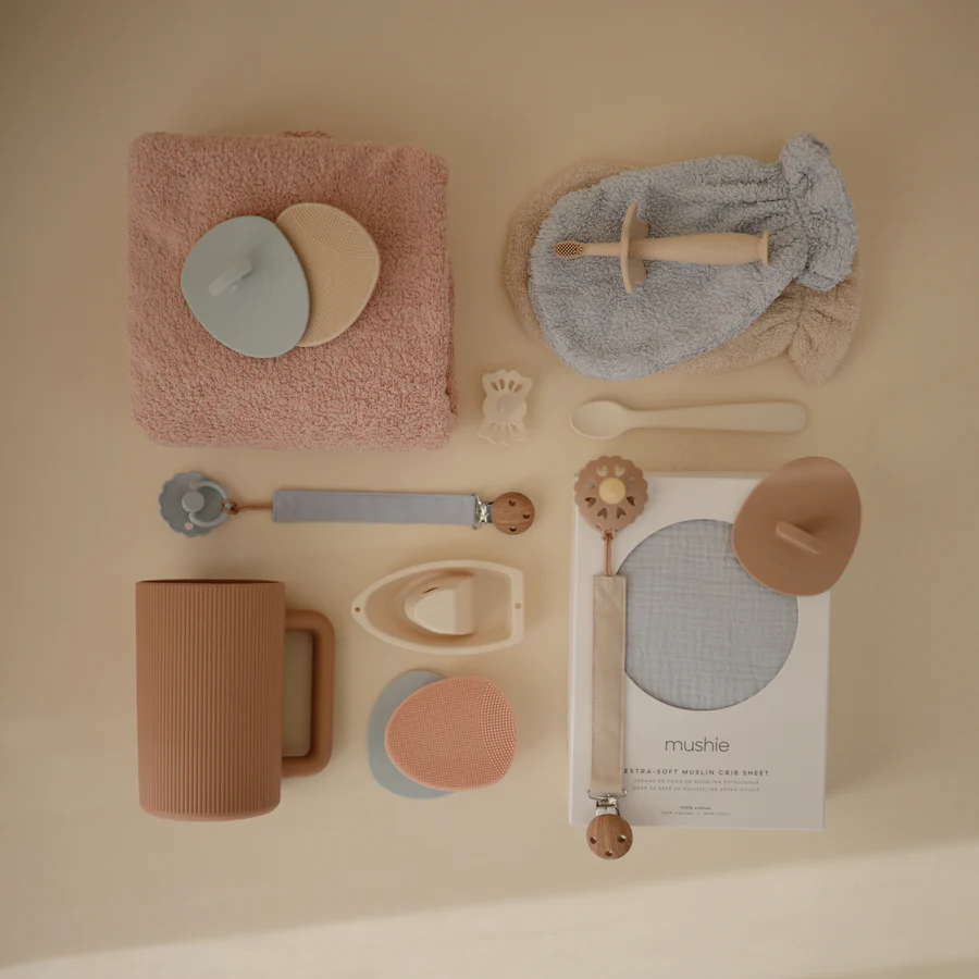 Cradle Cap Brush 2-Pack - Blush/Shifting Sand