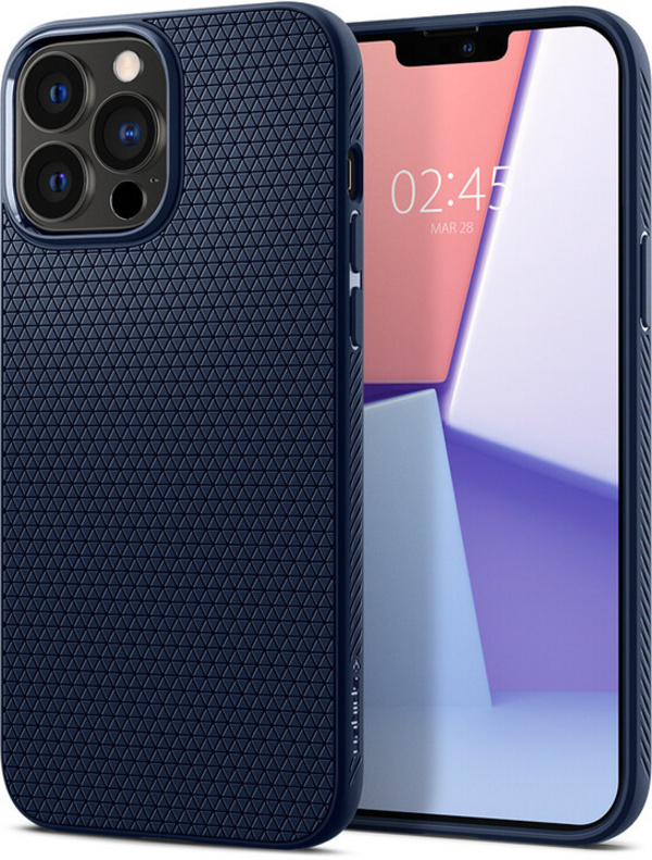 Mbrojtëse Spigen Liquid Air për Apple iPhone 13 Pro, e kaltër