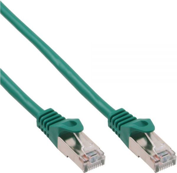 Kabllo rrjeti InLine Patchcord SF/UTP, Cat.5e, e gjelbër, 2m (72502G) Kabllo rrjeti InLine Patchcord SF/UTP, Cat.5e, e gjelbër, 2m (72502G)