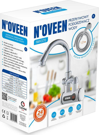 Rubinet elektrik për ngrohjen e ujit Noveen, 3.6 kW, 0.6 MPa