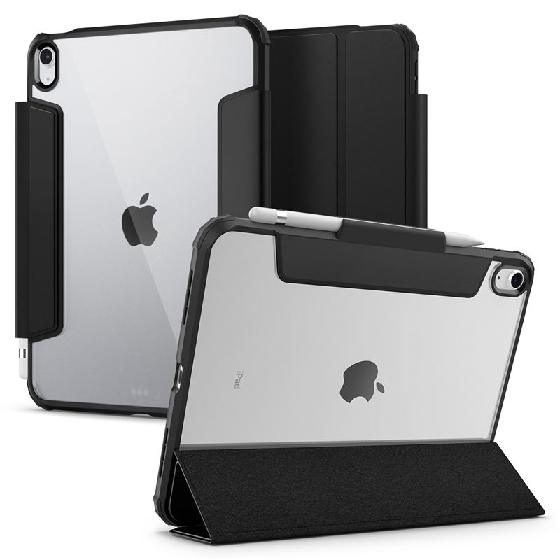 Mbështjellëse për iPad Air 10.9" (2022/2020)/11" (2024) Spigen Ultra Hybrid Pro, e zezë