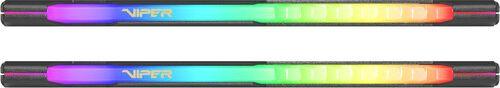 меморија  Patriot Viper Steel RGB, DDR4, 16 GB, 3600 MHz, CL20, PVSR416G360C0K