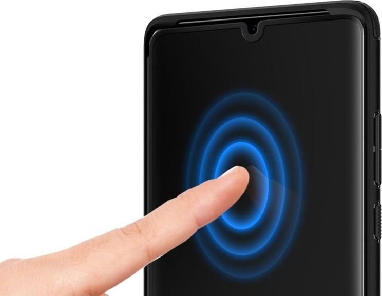Xham mbrojtës Spigen Glas.tR për Huawei P30 Pro, i zi 
