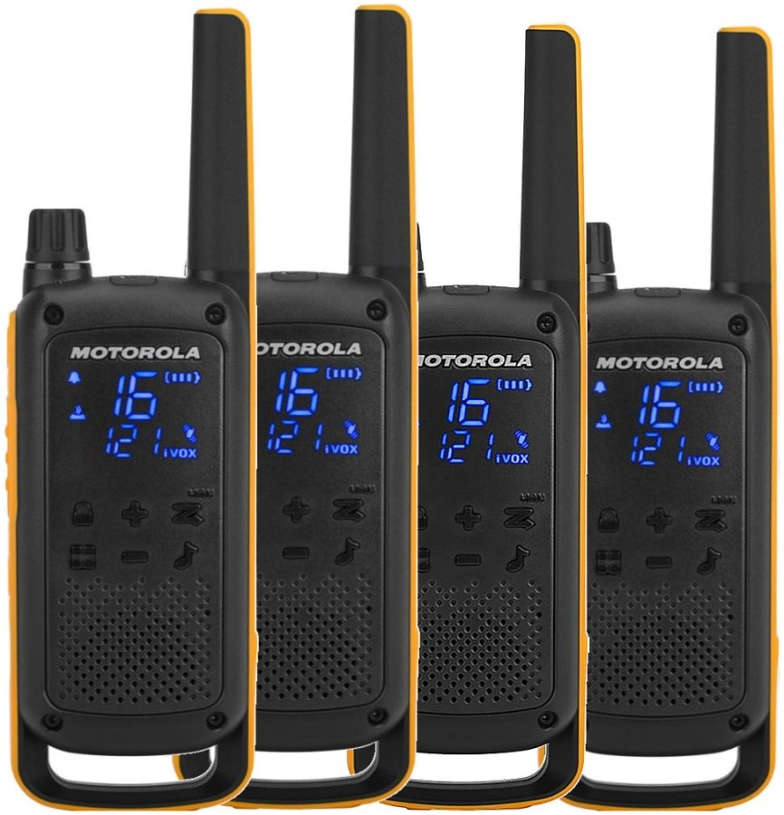 Radiomarrëse Motorola Talkabout T82 Extreme Quad,16 channels, 4 copë Radiomarrëse Motorola Talkabout T82 Extreme Quad,16 channels, 4 copë