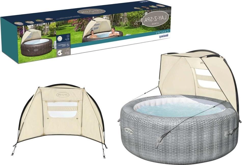 Tendë për pishinë Bestway Visor Lay-Z-Spa 60304, bezhë