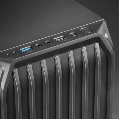 Kutia kompjuterike Mars Gaming MCS2, Mini Tower, per micro ATX, e zeze ...