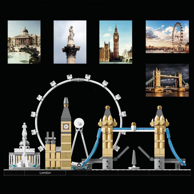 Set loje LEGO Architecture London (21034), 468 tulla