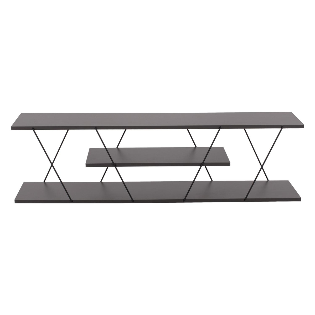 Komodë për TV Tars 120x32x33cm (HM8922.20), gri