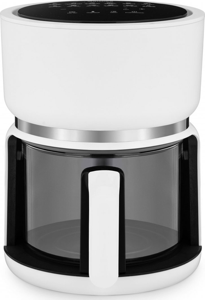 Fritezë me avull 4Swiss ABB-G24 Pure Glass, e bardhë