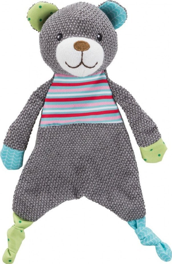 Lodër pelushi Trixie Bear Junior, 28 cm, poliester, kafe