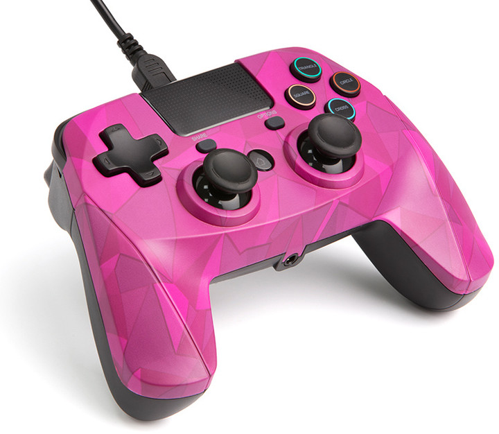 Kontroller Snakebyte Game: Pad 4 S, Wireless, Bubblegum Camo (PS4)