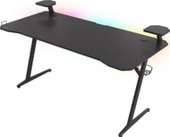 Tavolinë Genesis Holm 510 RGB 160 cm x 75 cm, e zezë Tavolinë Genesis Holm 510 RGB 160 cm x 75 cm, e zezë