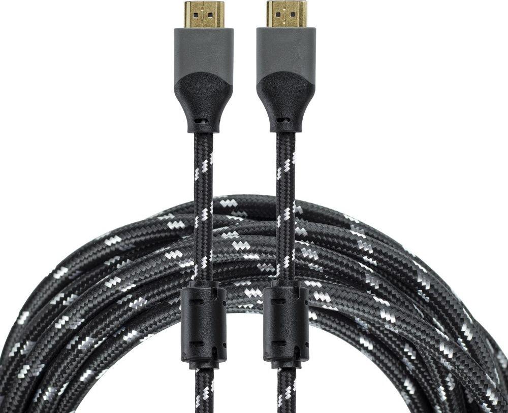 Kabllo Libox HDMI - HDMI (LB0195-1.8), 1.8m, e zezë