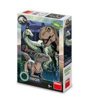 Puzzle Dino Jurassic World Neon, 100XL pjesë, 5+ vjeç Puzzle Dino Jurassic World Neon, 100XL pjesë, 5+ vjeç
