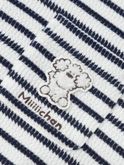 Pulovër Playful Stripes Navy