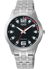 Orë dore Q&Q, e argjendtë/zezë Orë dore Q&Q, e argjendtë/zezë