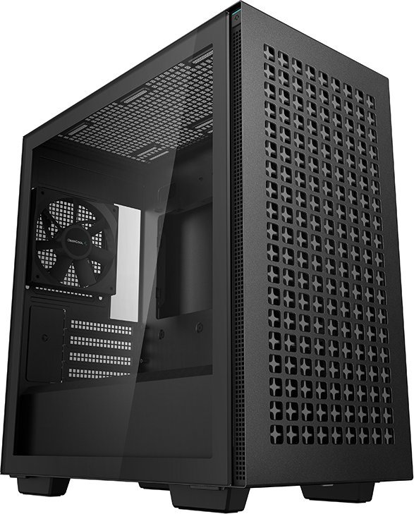 Kasë Deepcool CH370, e zezë, Midi Tower