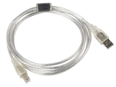 Kabllo Lanberg, USB A / USB B, 1.8 m, e tejdukshme