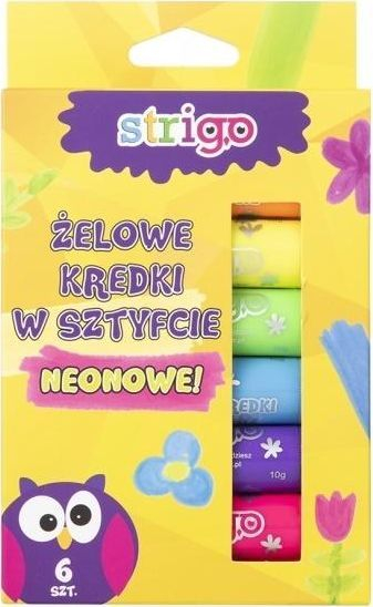 Shkumësa dylli Strigo Neon, 6 copë