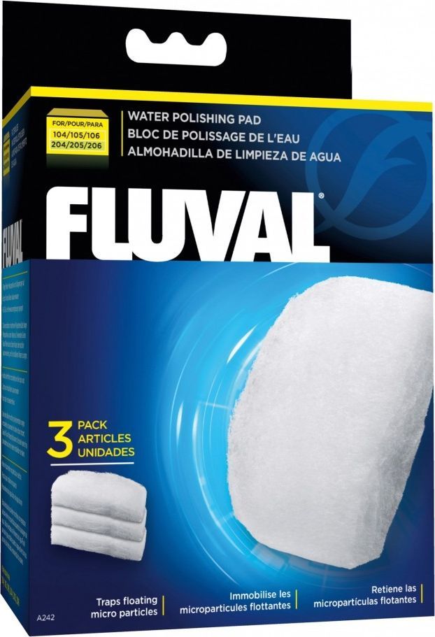 Shtresë Fluval për filtrim të ujit të akuariumit, 3 copë