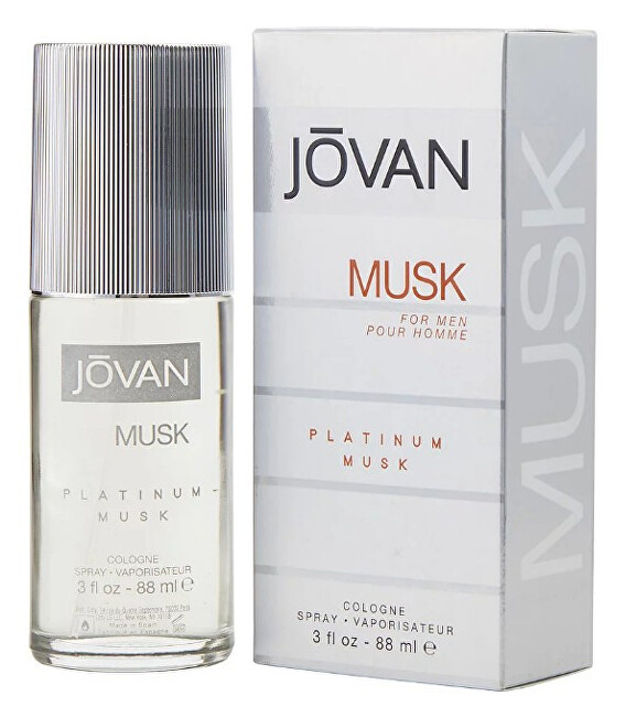 Eau de Cologne Jovan Platinum Musk For Men, 88 ml
