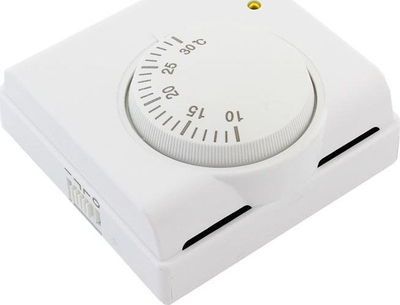 Termostat universal për rregullimin e temperaturës Apte AG676, i bardhë