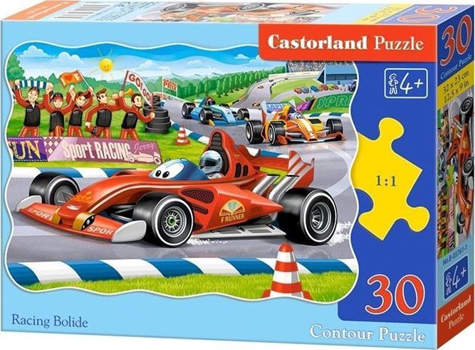 Puzzle Castorland Racing Bolide, 30 elemente