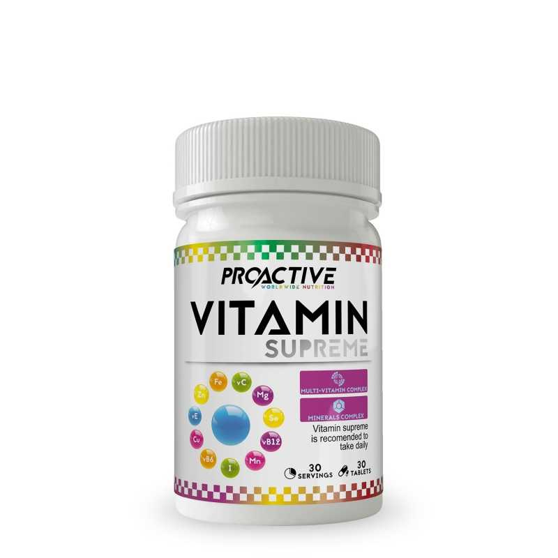 Vitamina Proactive Vitamin supreme, 30 tableta