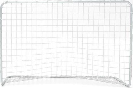 Portë futbolli Nils BR182, me rrjetë, kornizë çeliku 1.82m, e bardhë