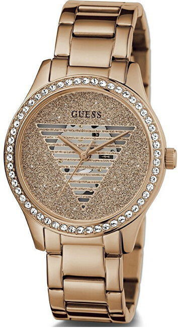 Orë dore për femra Guess GW0605L3, ari rozë