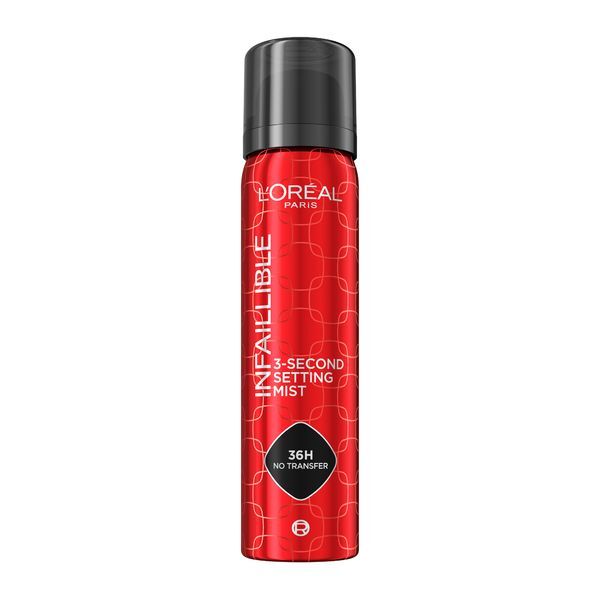 Sprej fiksues për make-up L’Oréal Paris Infaillible 3 Second, 75 ml