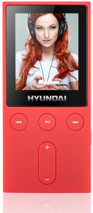 MP3 Player Hyundai MPC 501 4GB, i kuq