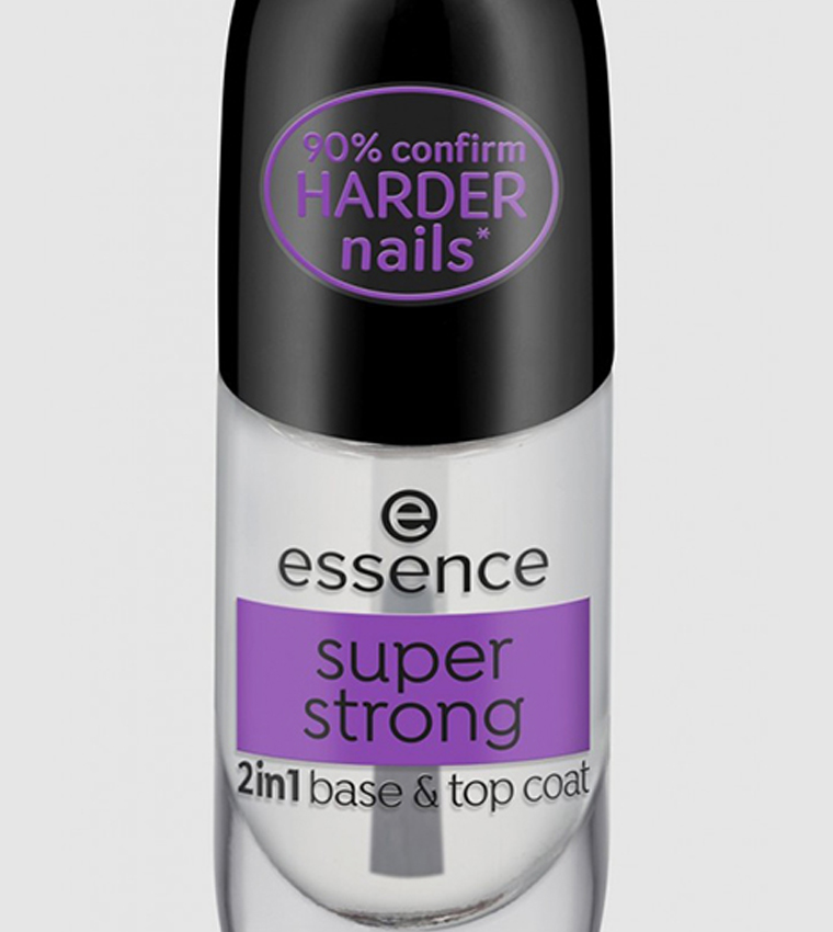 Bazë për thonj Essence Super Strong 2in1 Base & Top Cost, 8 ml
