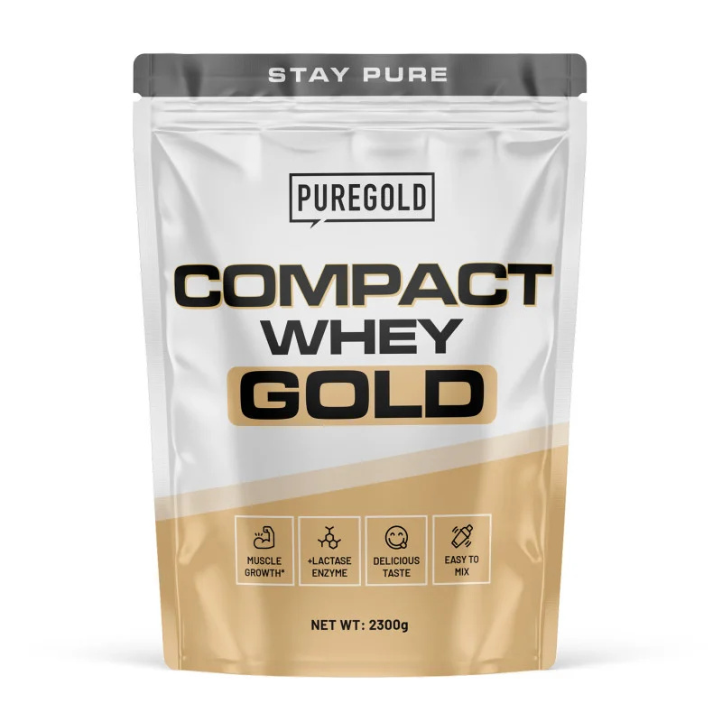 Suplemente Puregold Compact Whey Gold, Chocolate, 2.3kg