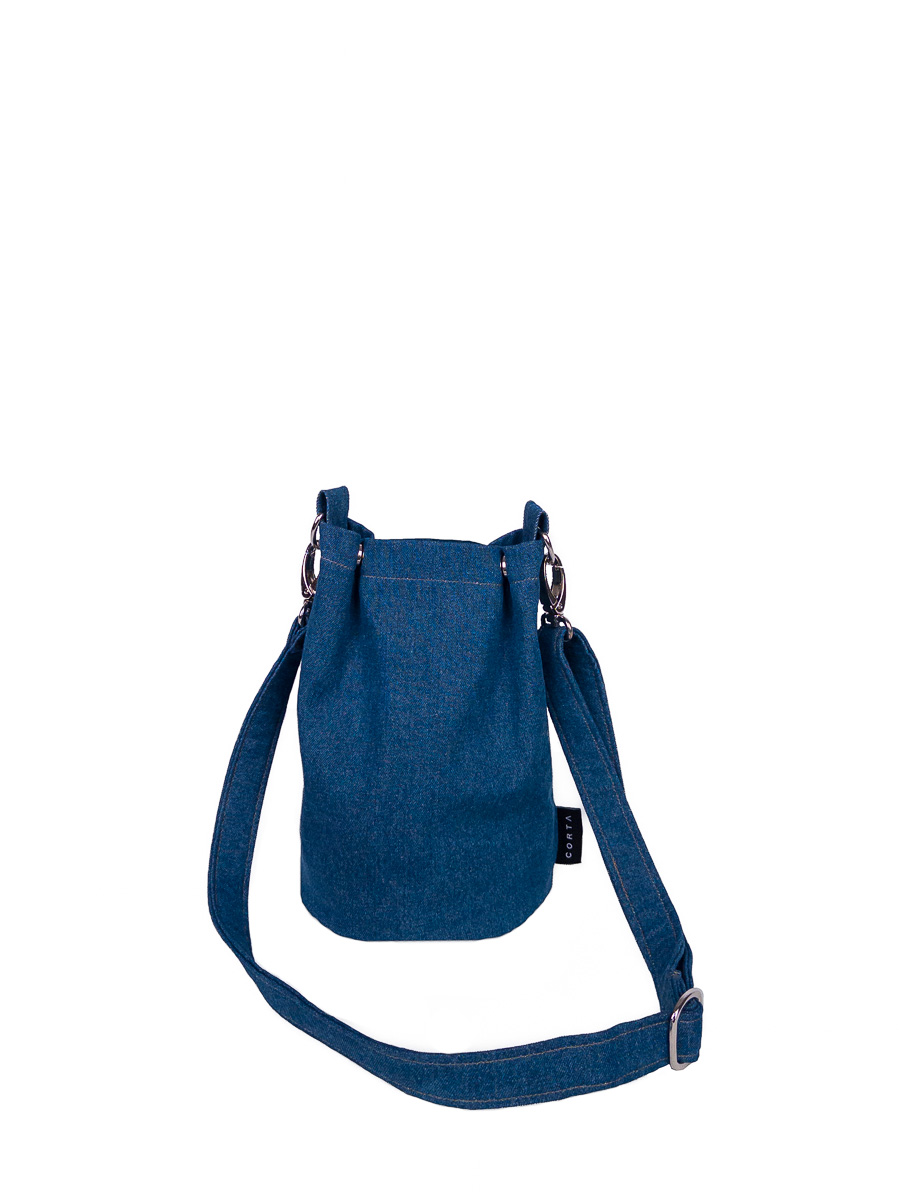 Çantë Corta Denim Wanderer, e kaltër e mbyllur