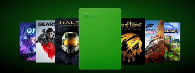 Disk i jashtëm për Xbox Seagate Game Drive, 4TB, USB 3.2 Gen 1, i zi