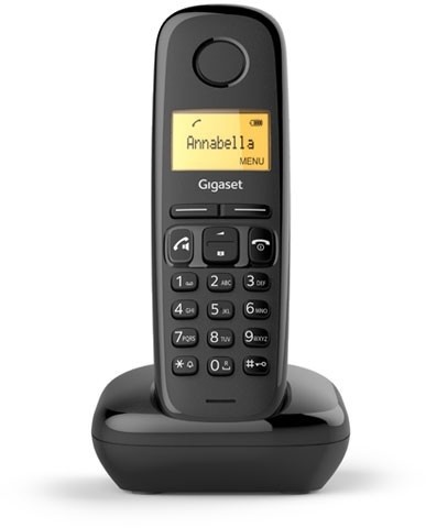 Telefon Gigaset A270, pa sekretari telefonike, i zi
