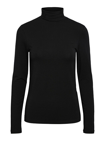 Bluzë për femra Pieces, e zezë