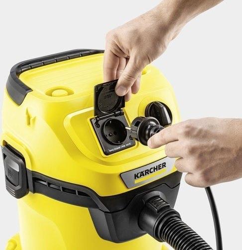 Thithëse elektrike Karcher WD 3, 1000 W, e verdhë