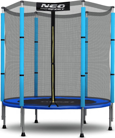 Trampolinë kopshti Neo Sport, 145 x 140 cm, e kaltër