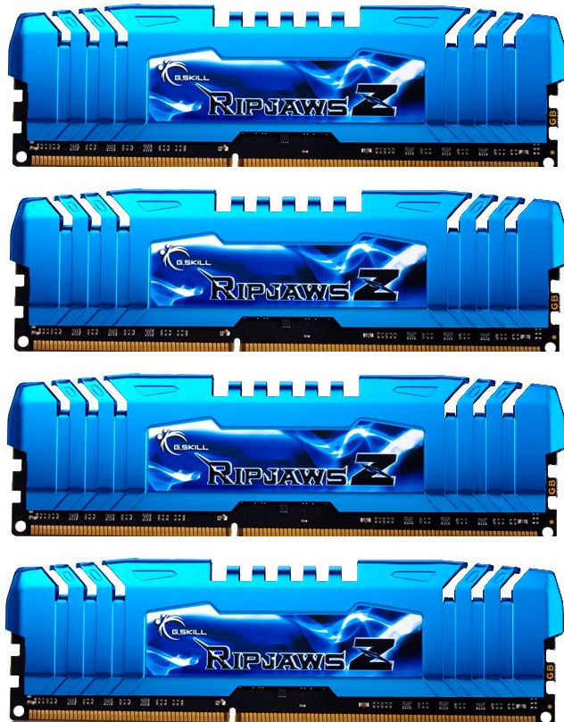 Memorie G.Skill RipjawsZ, DDR3, 32 GB, 2400 MHz, CL11, F3-2400C11Q-32GZM Memorie G.Skill RipjawsZ, DDR3, 32 GB, 2400 MHz, CL11, F3-2400C11Q-32GZM