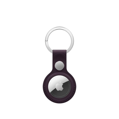 Apple AirTag FineWoven Key Ring, Blackberry