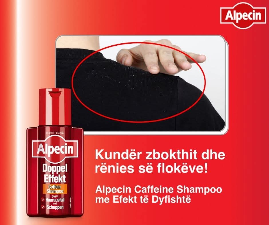 Alpecin Double Effect, 200ml  Efekt të dyfishtë