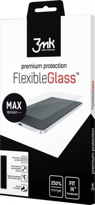Xham për telefon 3MK FlexibleGlass MAX për Samsung Galaxy A73 5G, i zi Xham për telefon 3MK FlexibleGlass MAX për Samsung Galaxy A73 5G, i zi