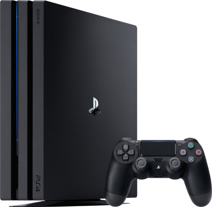 Konzolë PlayStation 4 Pro, 1TB, shasi Gamma, e zezë + videolojë FIFA 21 + 2x kontrollues DualShock 4