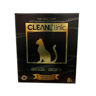 Rërë për mace Clean Clinic Activated Carbon, 8 L