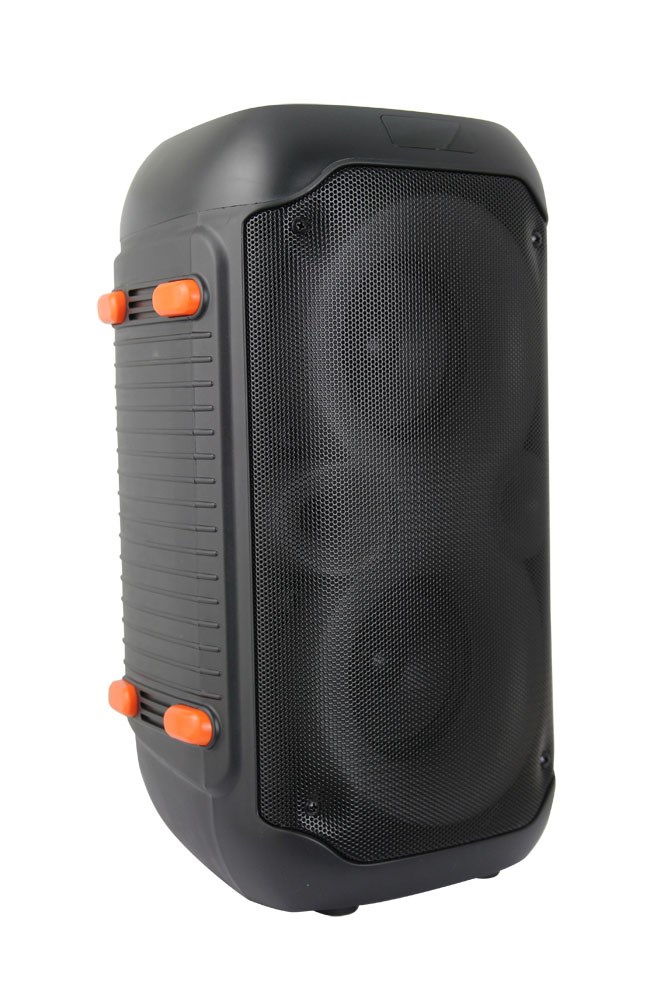 Комплет звучници и микрофон Esperanza EP156, Bluetooth, FM, RGB LED, 20W, црн