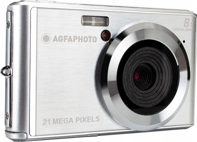[OUTLET] Fotoaparat digjital AgfaPhoto DC5200, i argjendtë